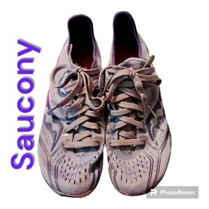 NEW Saucony endorphin 3 road running shoe dusk 6.5